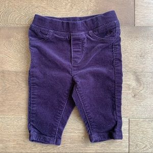 3/$10 OBAIBI Baby girl corduroy pants 3m